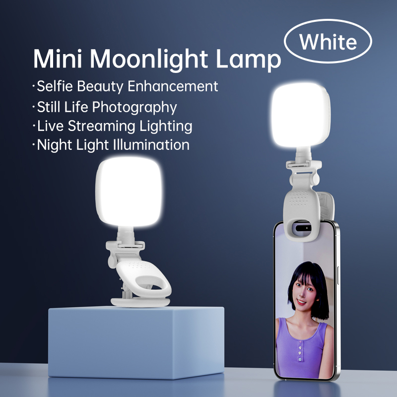 Photography Lighting Continuous - Przenośna lampka LED do selfie, mini
