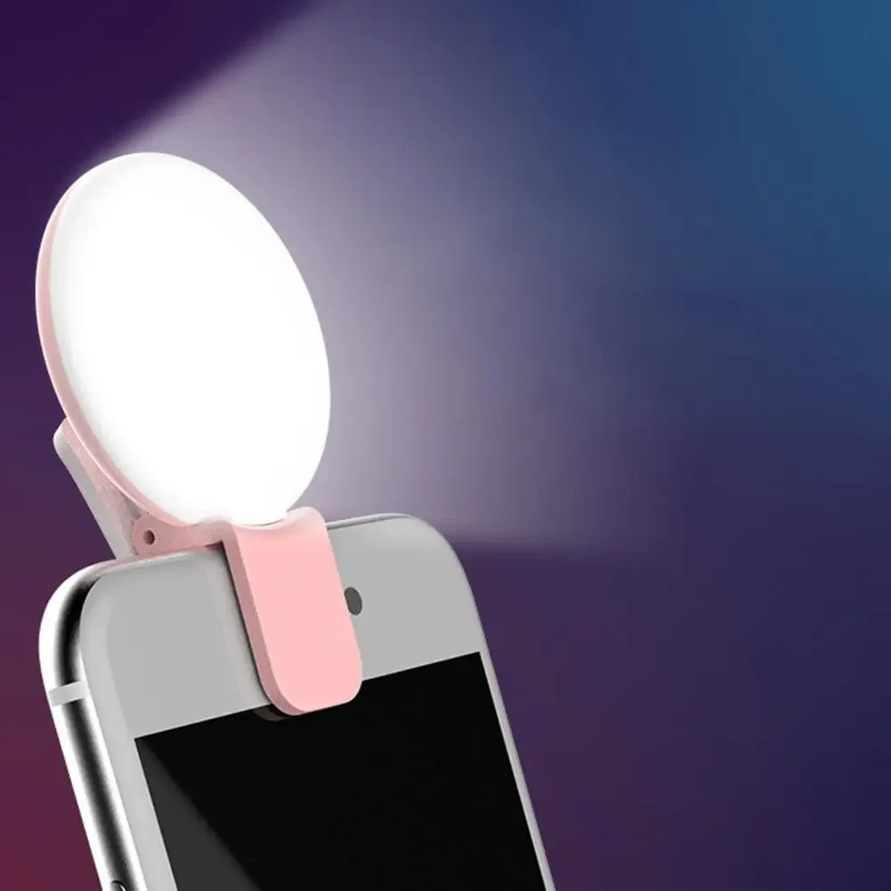 Photography Lighting Continuous - Telefon komórkowy LED Selfie Lampa pierścieniowa