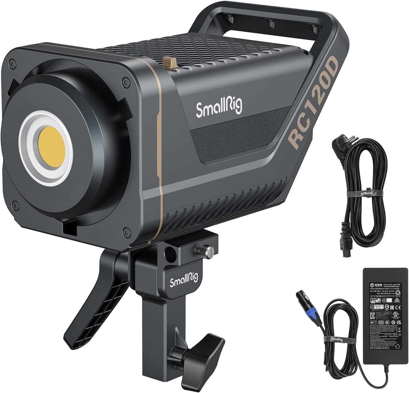 SmallRig RC 120D 120W COB LED  – V Mount Battery recenzja i cena