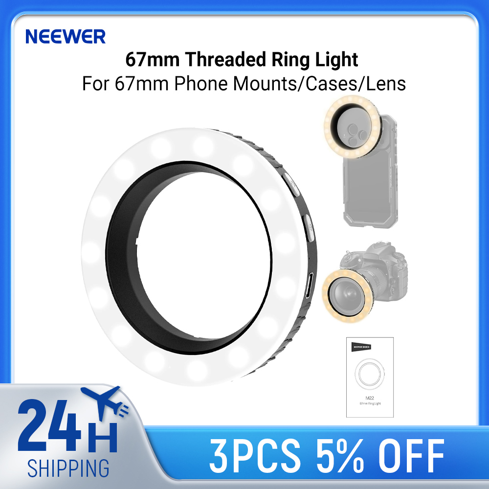 NEEWER Basics 67mm Pierścienio – Photography Lighting Circle recenzja i cena