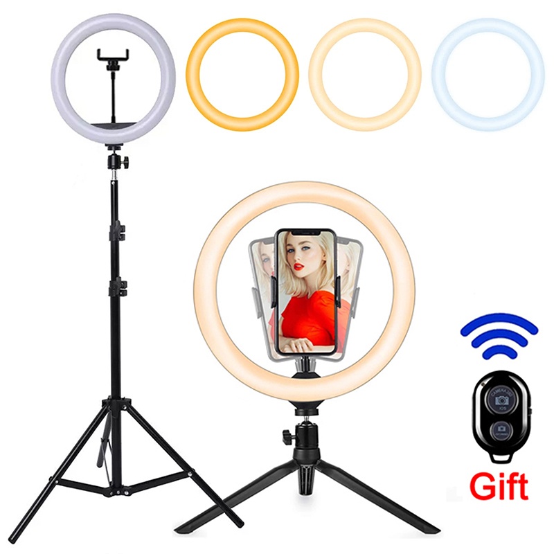 Lampa pierścieniowa LED do sel – Photography Lighting Continuous recenzja i cena