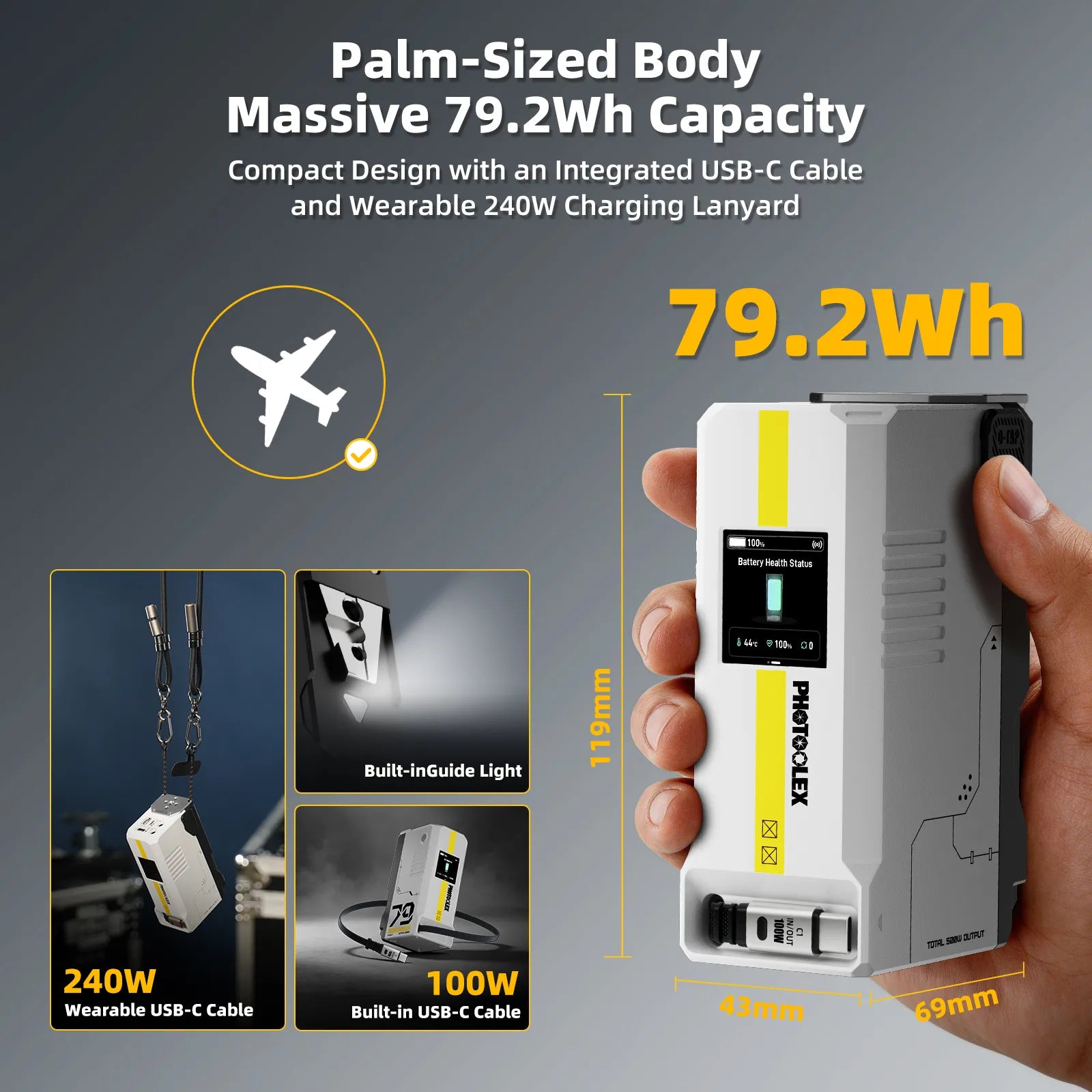 PHOTOOLEX 79Wh 5500mAh Bateria – V Mount Battery recenzja i cena